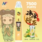 INF無限 × 鬼滅之刃聯名 一次性霧化桿 7500口-冰凍檸茶口味