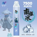 INF無限 × 鬼滅之刃聯名 一次性霧化桿 7500口-南極冰口味