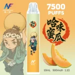 INF無限 × 鬼滅之刃聯名 一次性霧化桿 7500口-哈密瓜口味