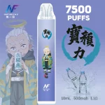 INF無限 × 鬼滅之刃聯名 一次性霧化桿 7500口-寶礦力口味