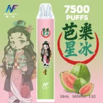 INF無限 × 鬼滅之刃聯名 一次性霧化桿 7500口-芭樂星冰口味
